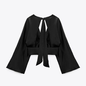 Zara Satin Top